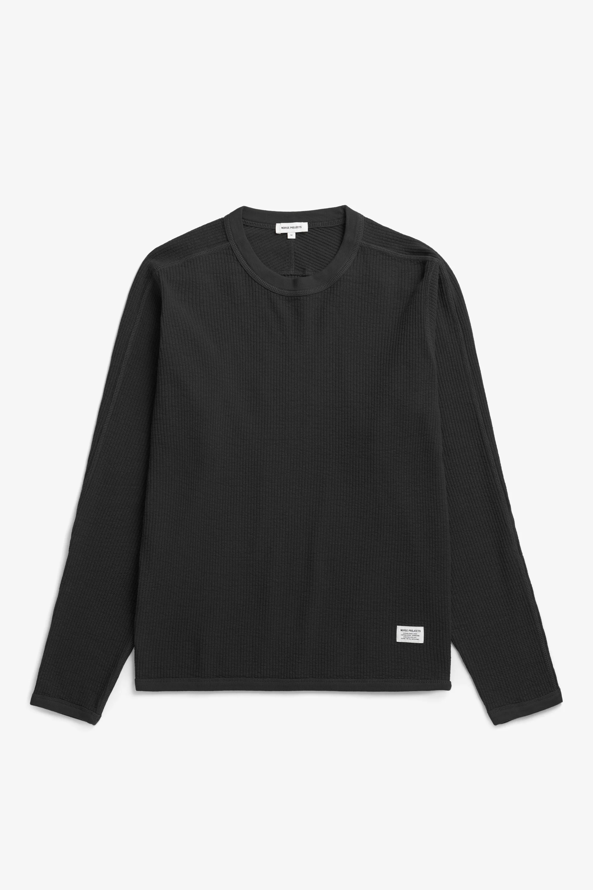 Stevns Cotton Hemp Military Rib LS T-shirt - Image 3
