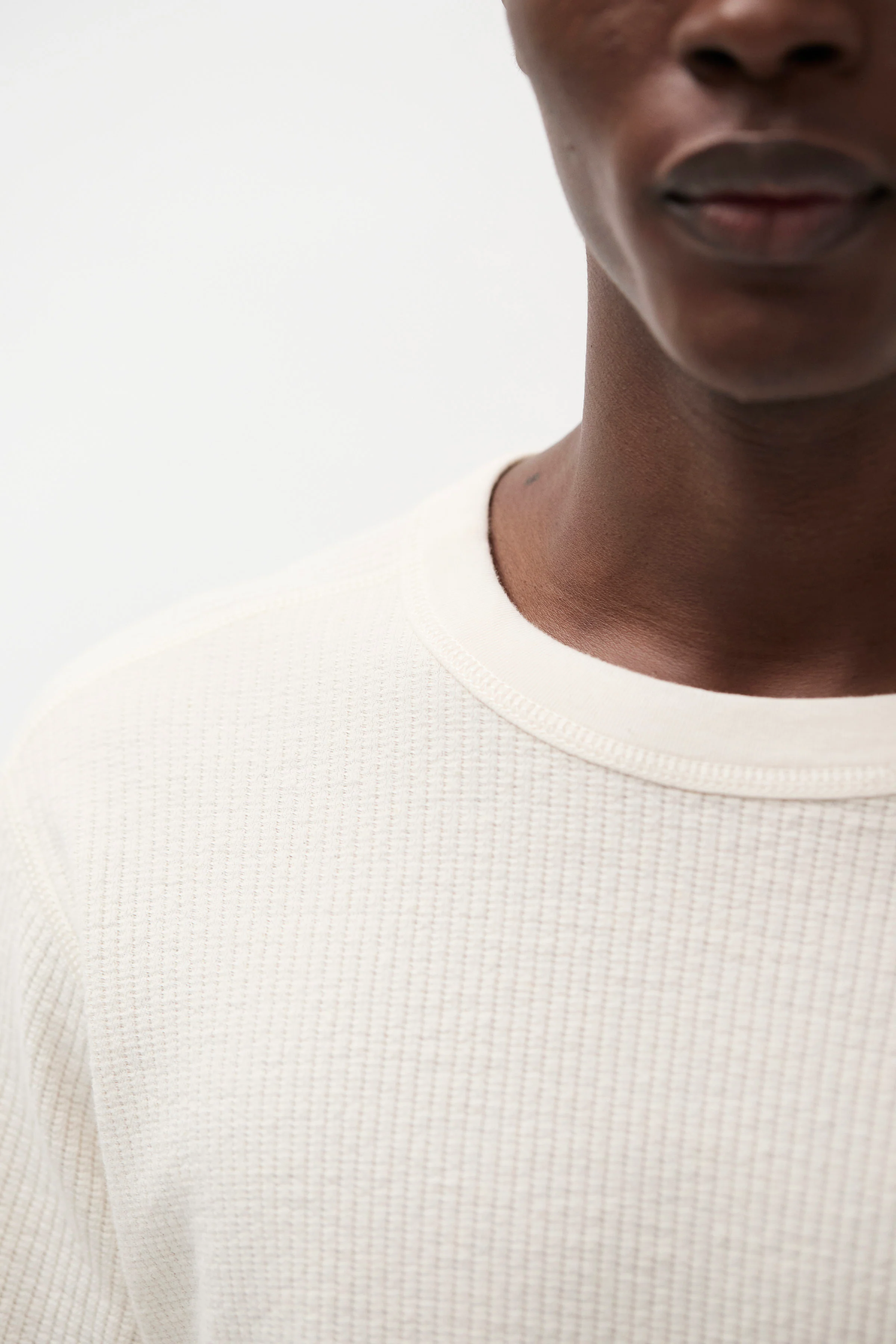 Stevns Cotton Hemp Military Rib LS T-shirt - Image 4