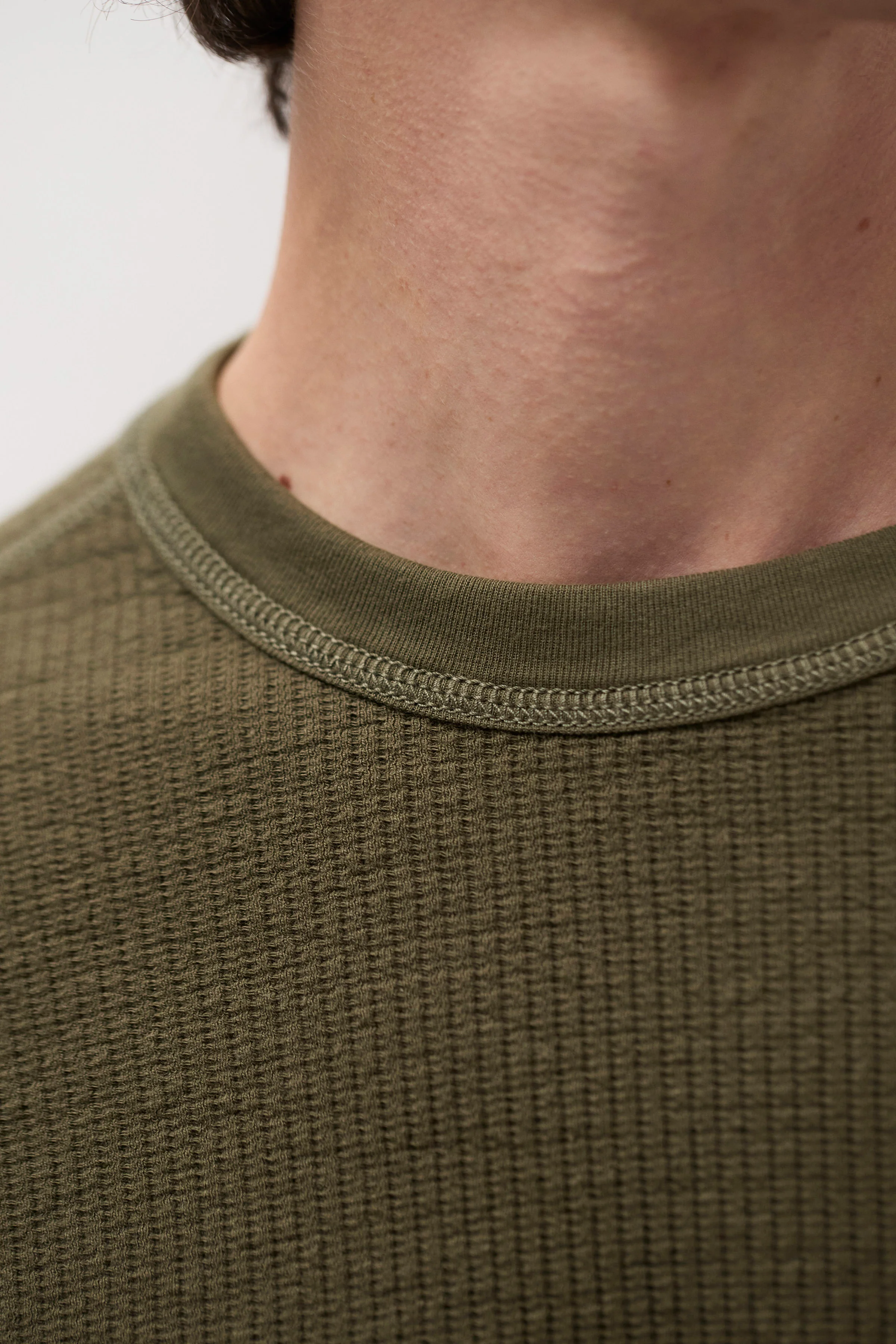 Stevns Cotton Hemp Military Rib LS T-shirt - Image 4