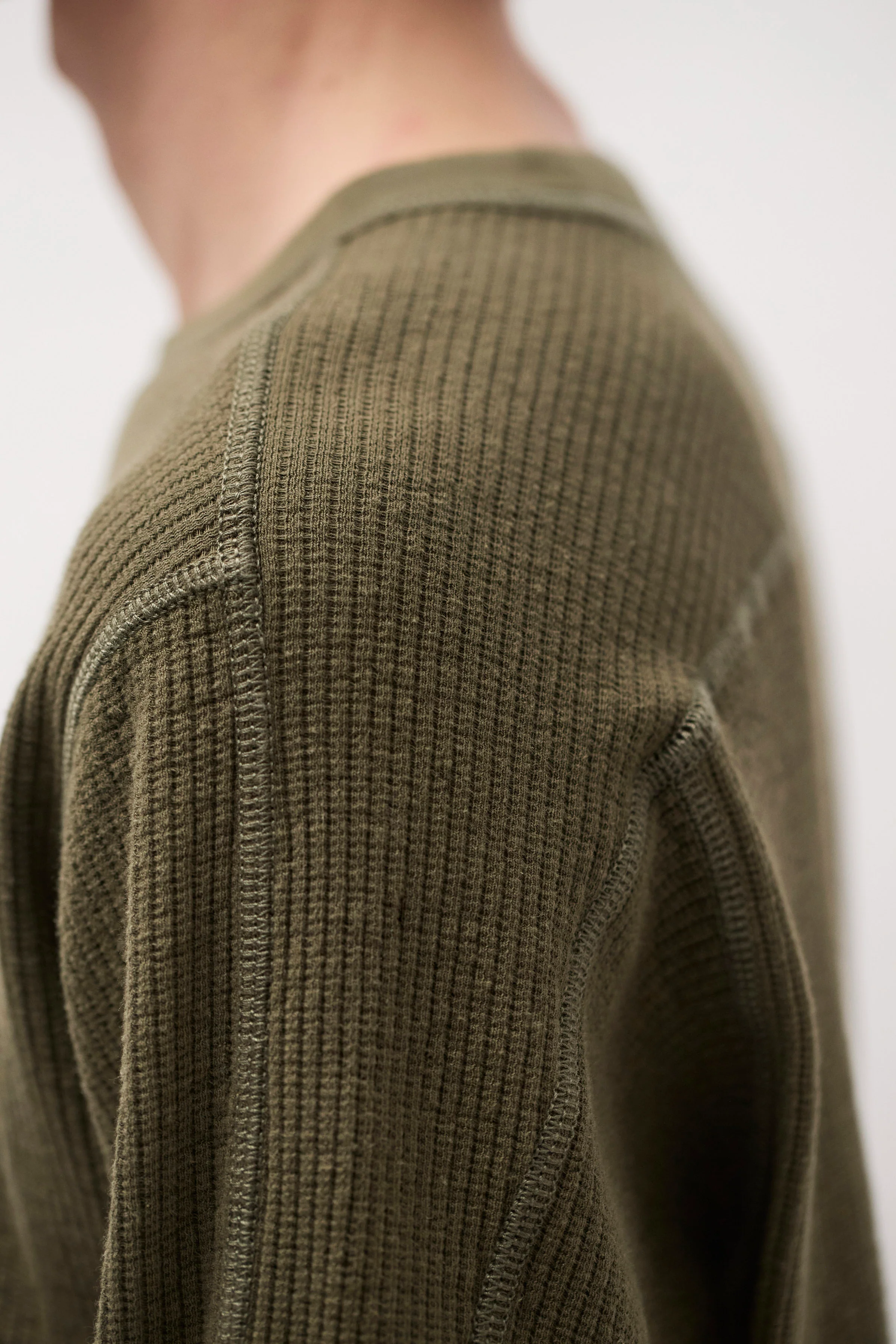 Stevns Cotton Hemp Military Rib LS T-shirt - Image 6