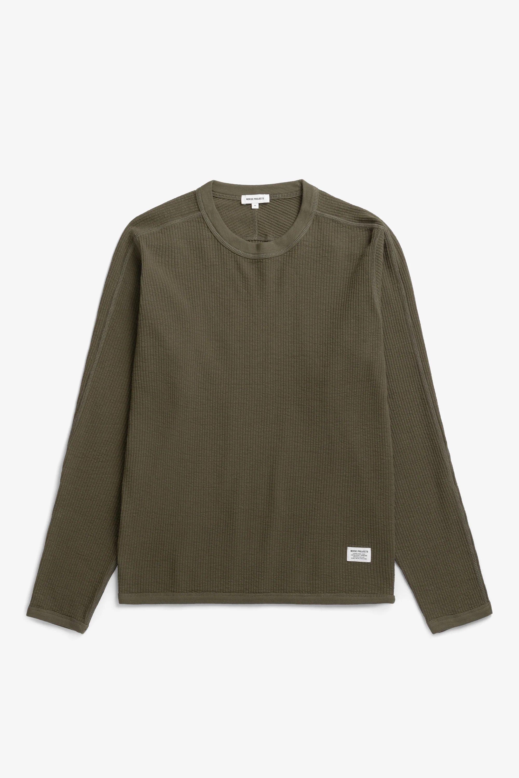 Stevns Cotton Hemp Military Rib LS T-shirt - Image 7