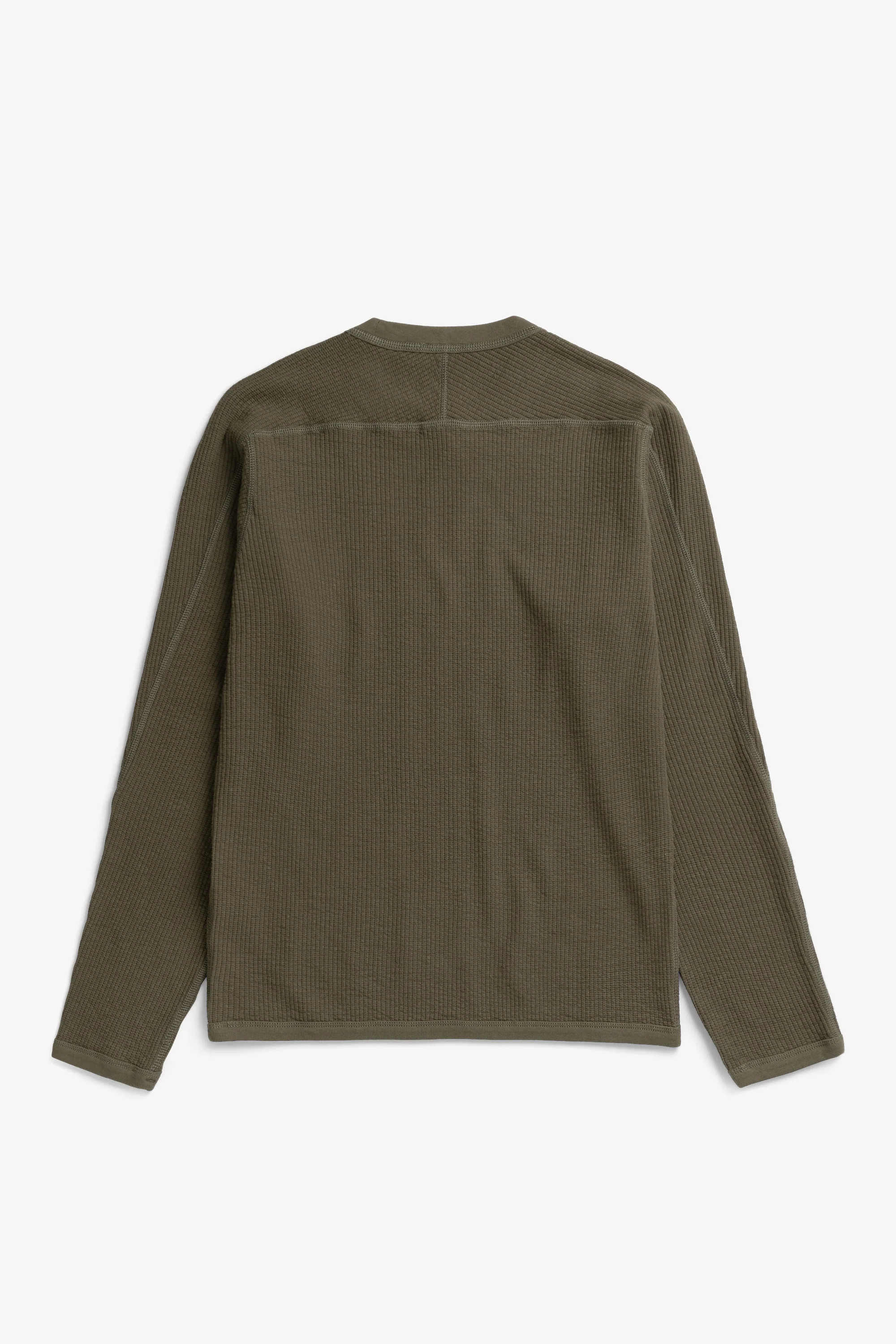 Stevns Cotton Hemp Military Rib LS T-shirt - Image 8