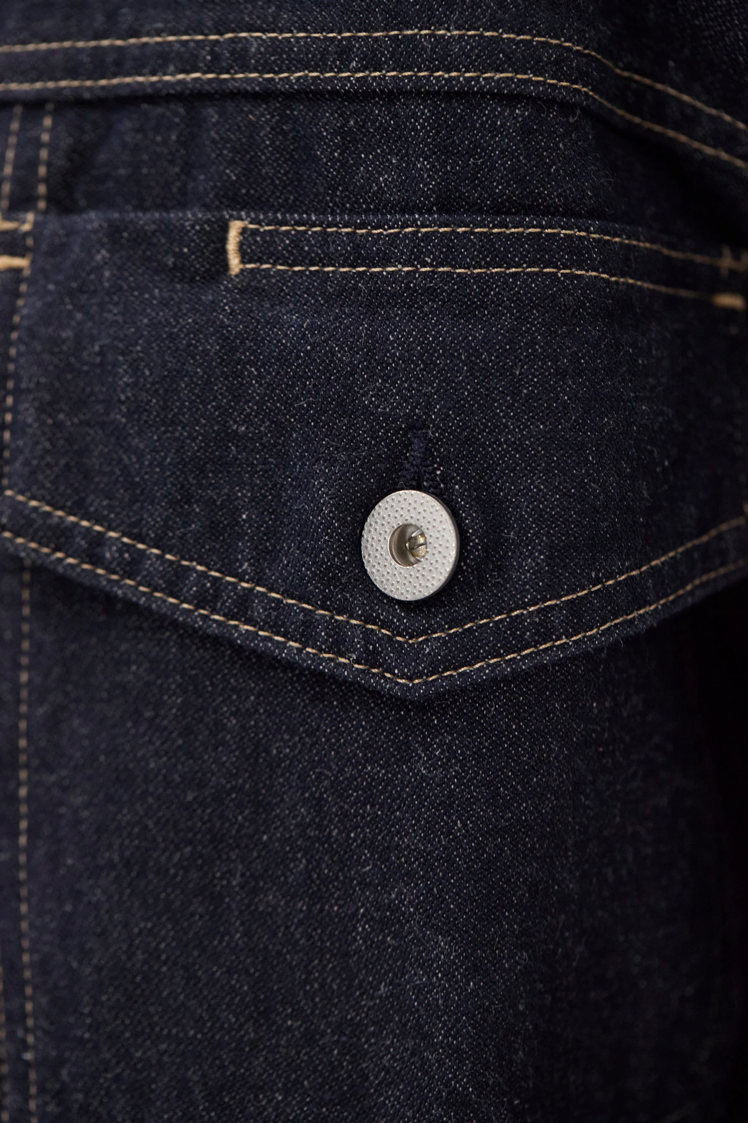 Svendborg Broken Twill Cotton Linen Denim Jacket - Image 6