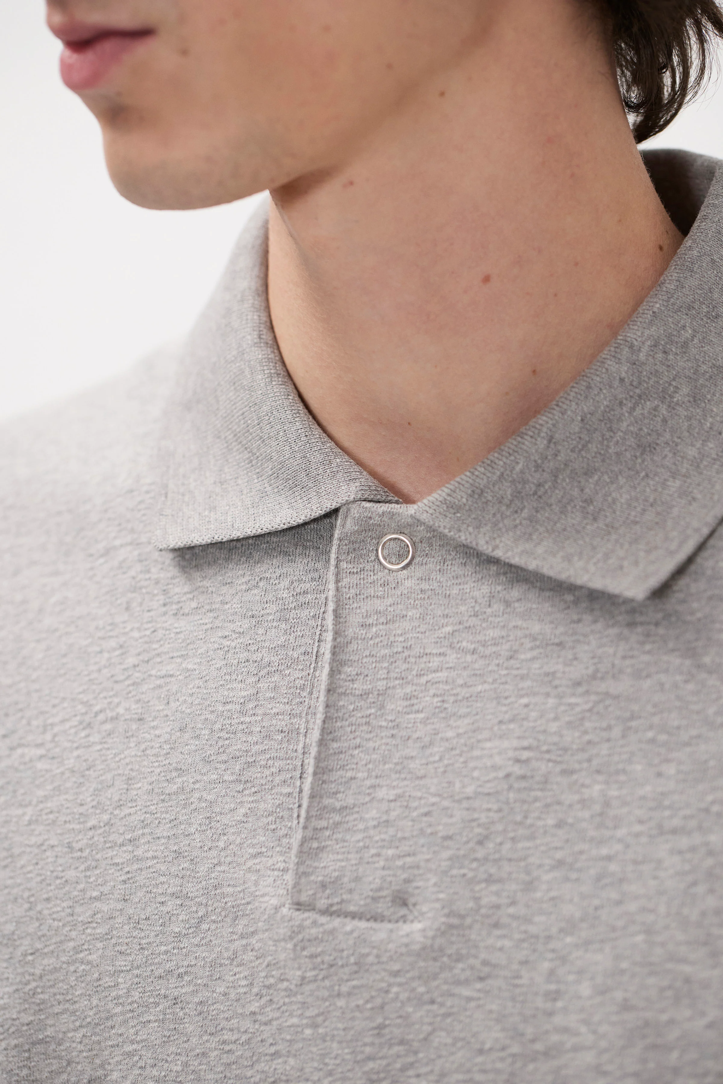 Sylane Relaxed Light Pile Jersey Polo - Image 5