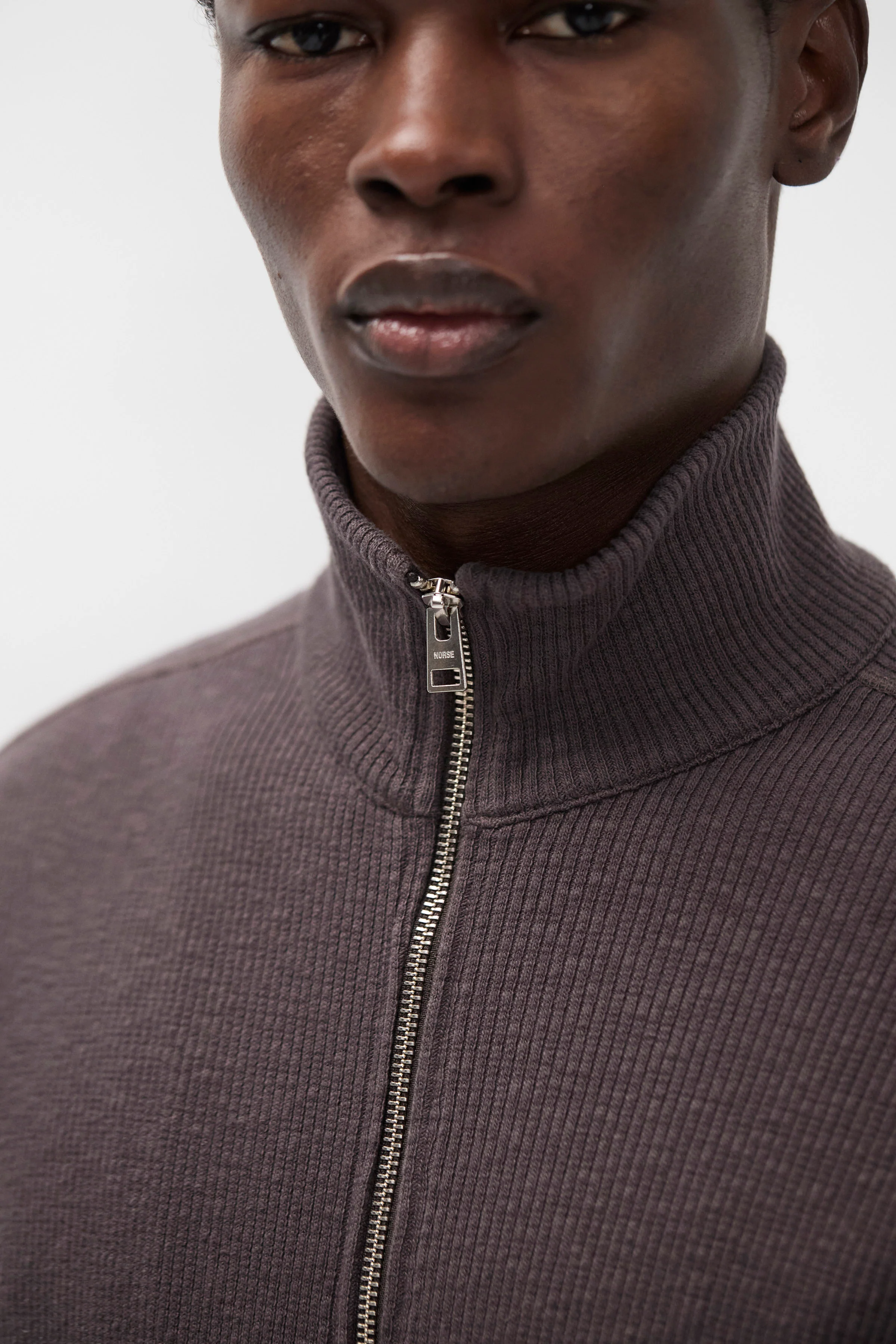 Teno Military Rib Zip Cardigan - Image 4