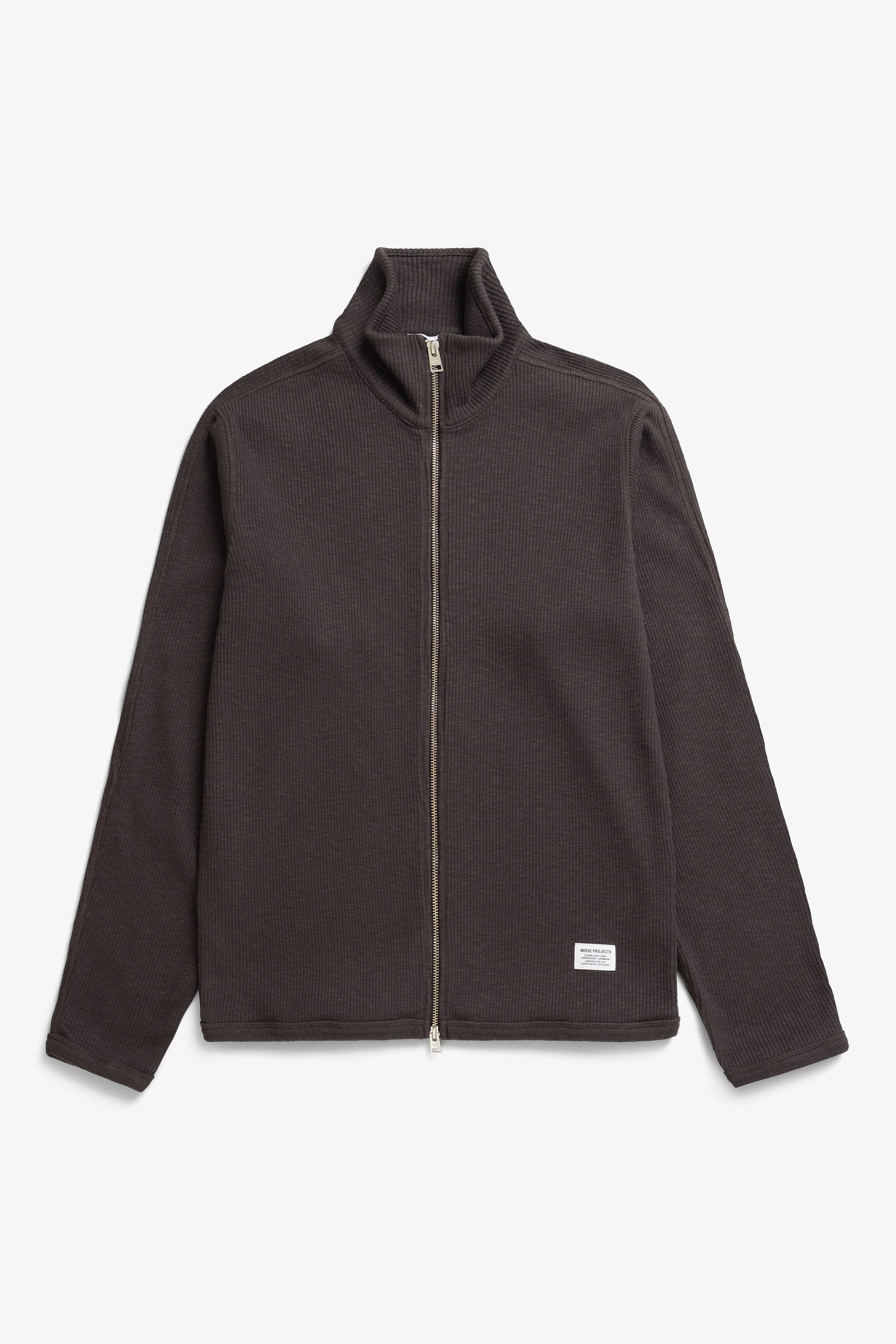 Teno Military Rib Zip Cardigan - Image 5