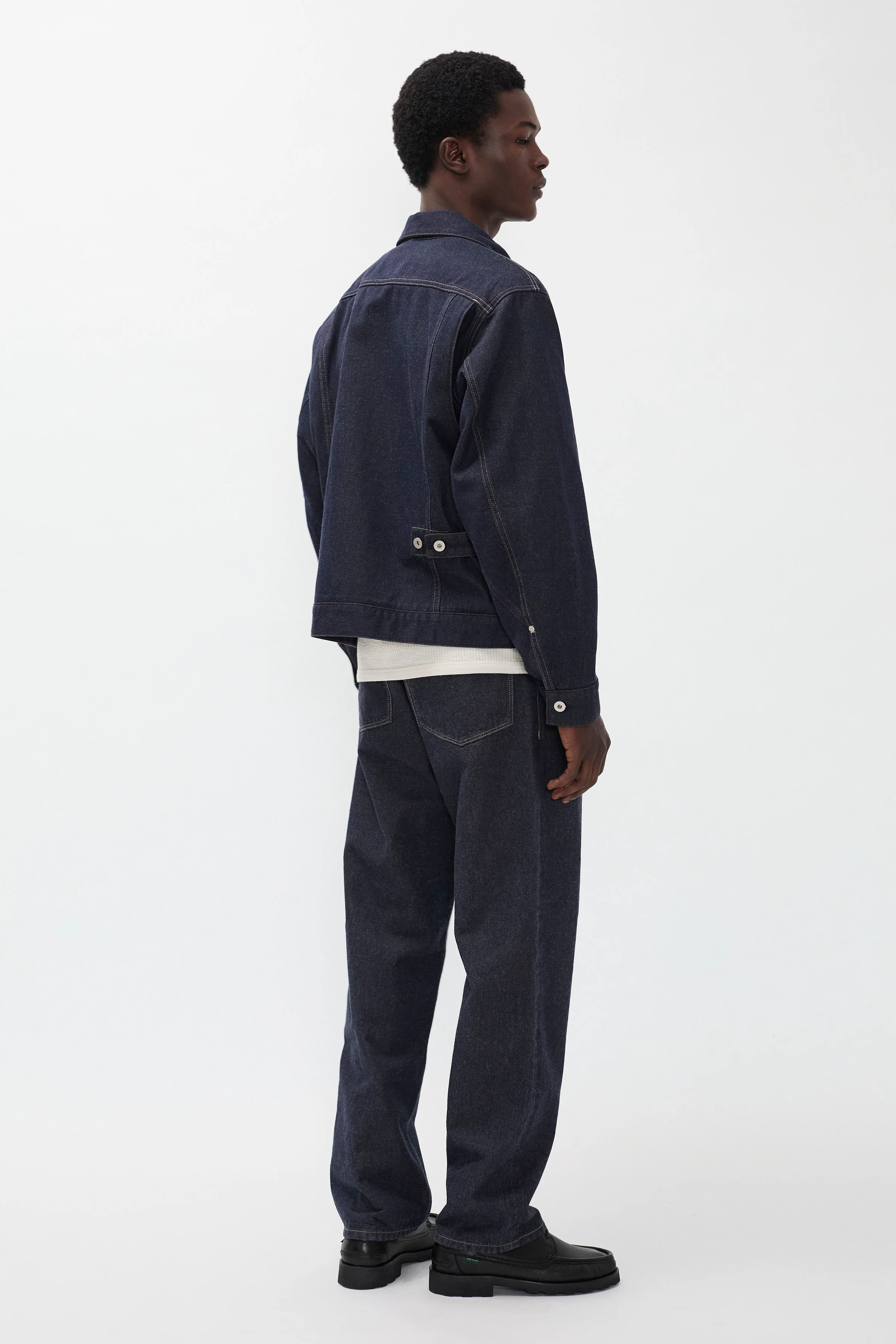 Tvedalen Regular Broken Twill Cotton Linen Denim - Image 3