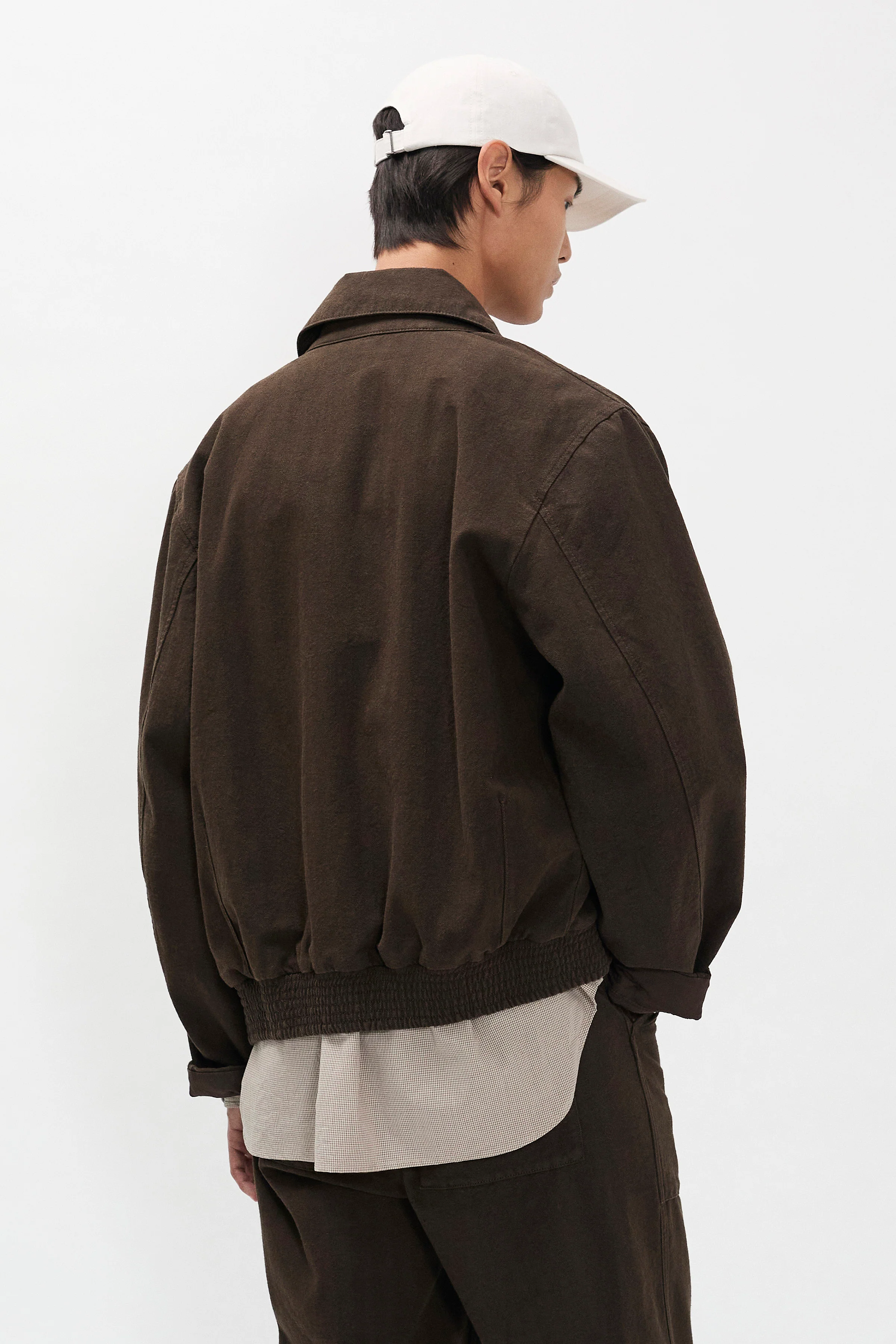 Vandel Herringbone Twill Flight Jacket - Image 3