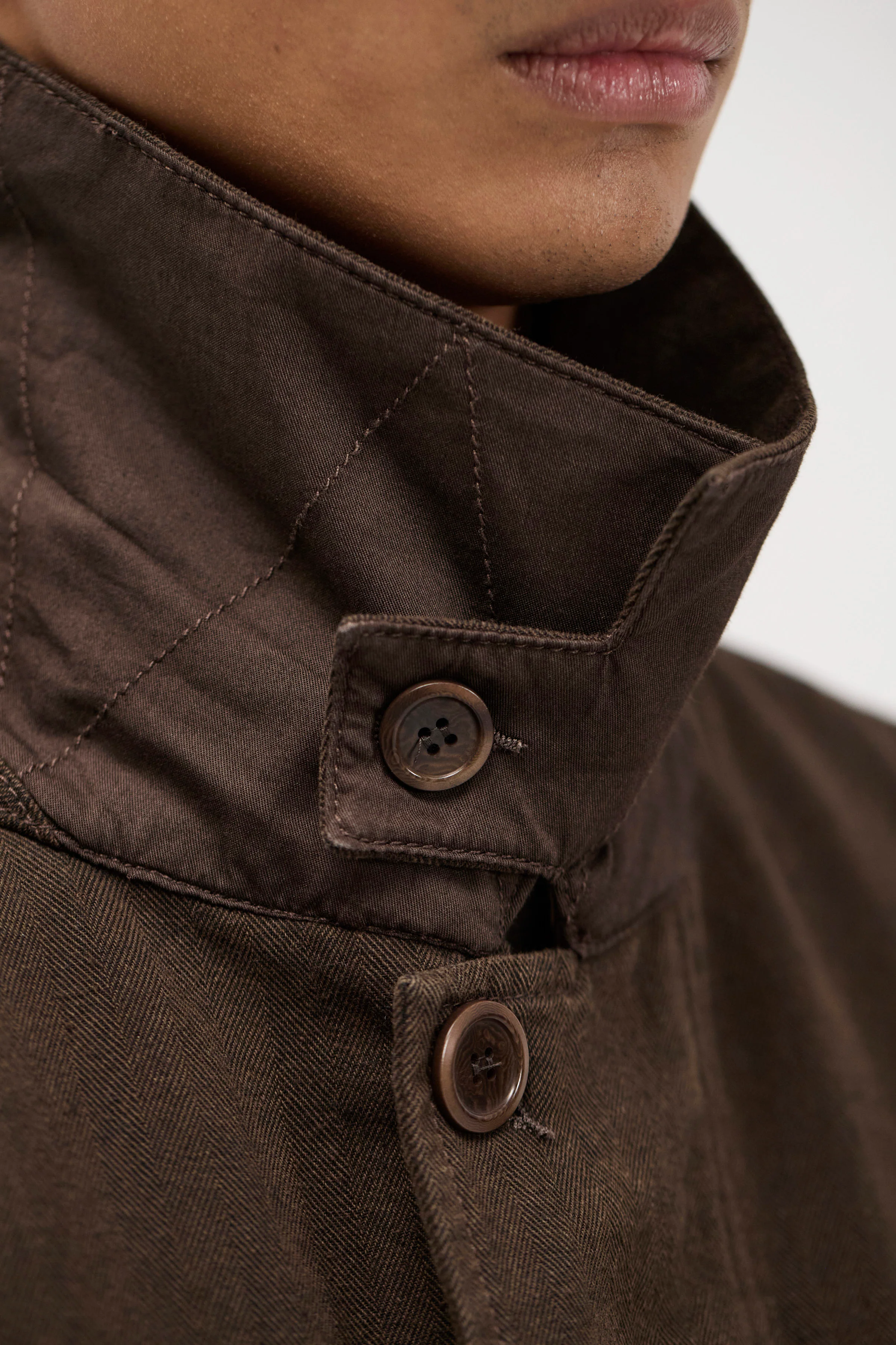 Vandel Herringbone Twill Flight Jacket - Image 4